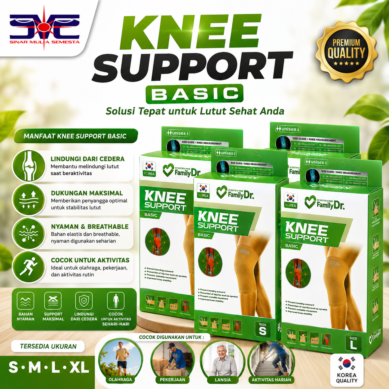FamilyDr Knee Support