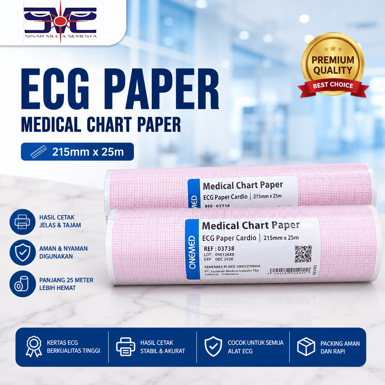 Onemed ECG Paper Cardio