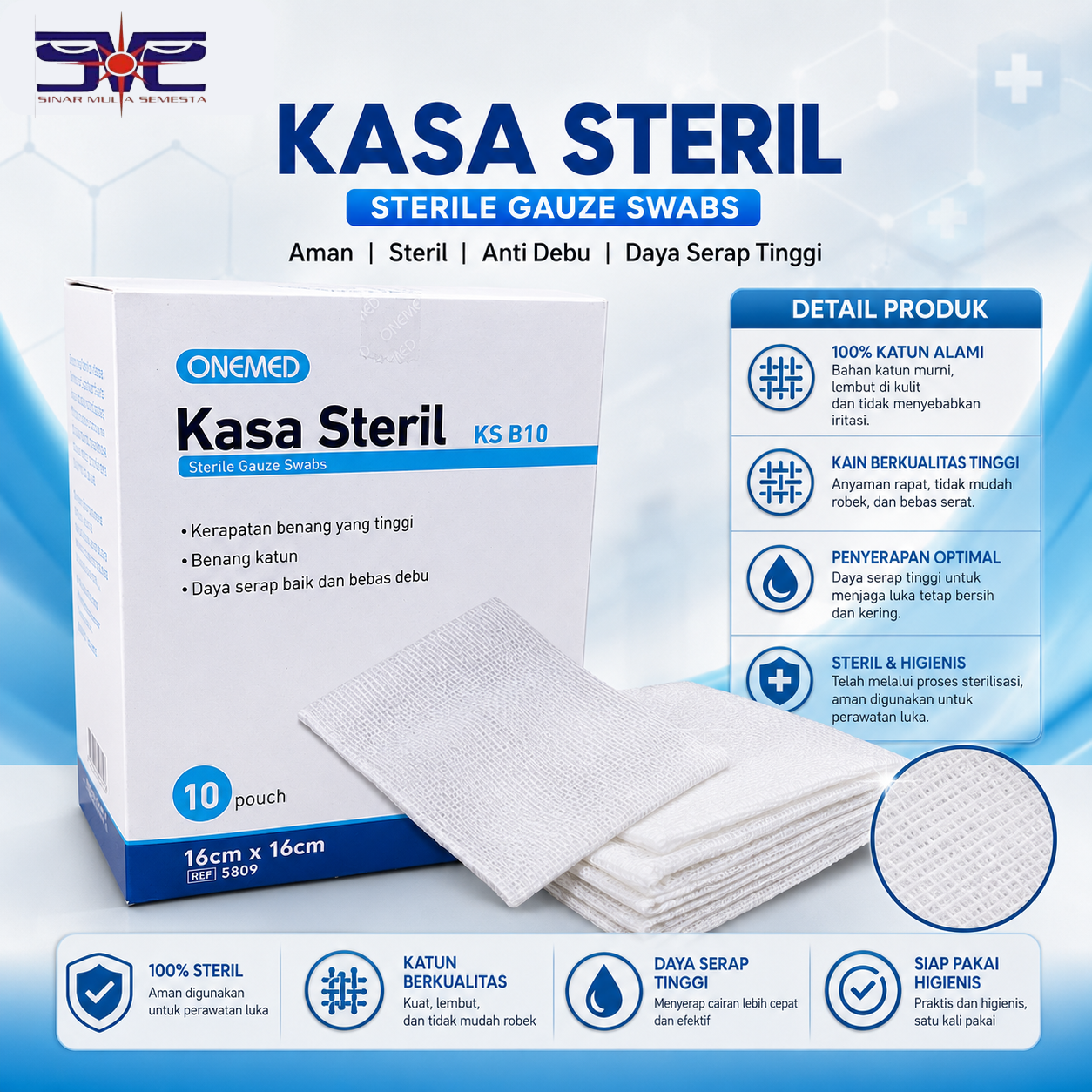 Kasa Steril OneMed KS B10